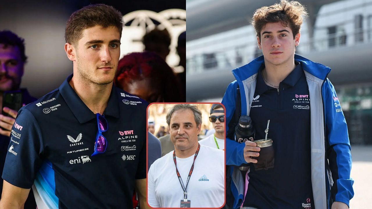 Jack Doohan, Juan Pablo Montoya, Franco Colapinto [Image Source: Getty]