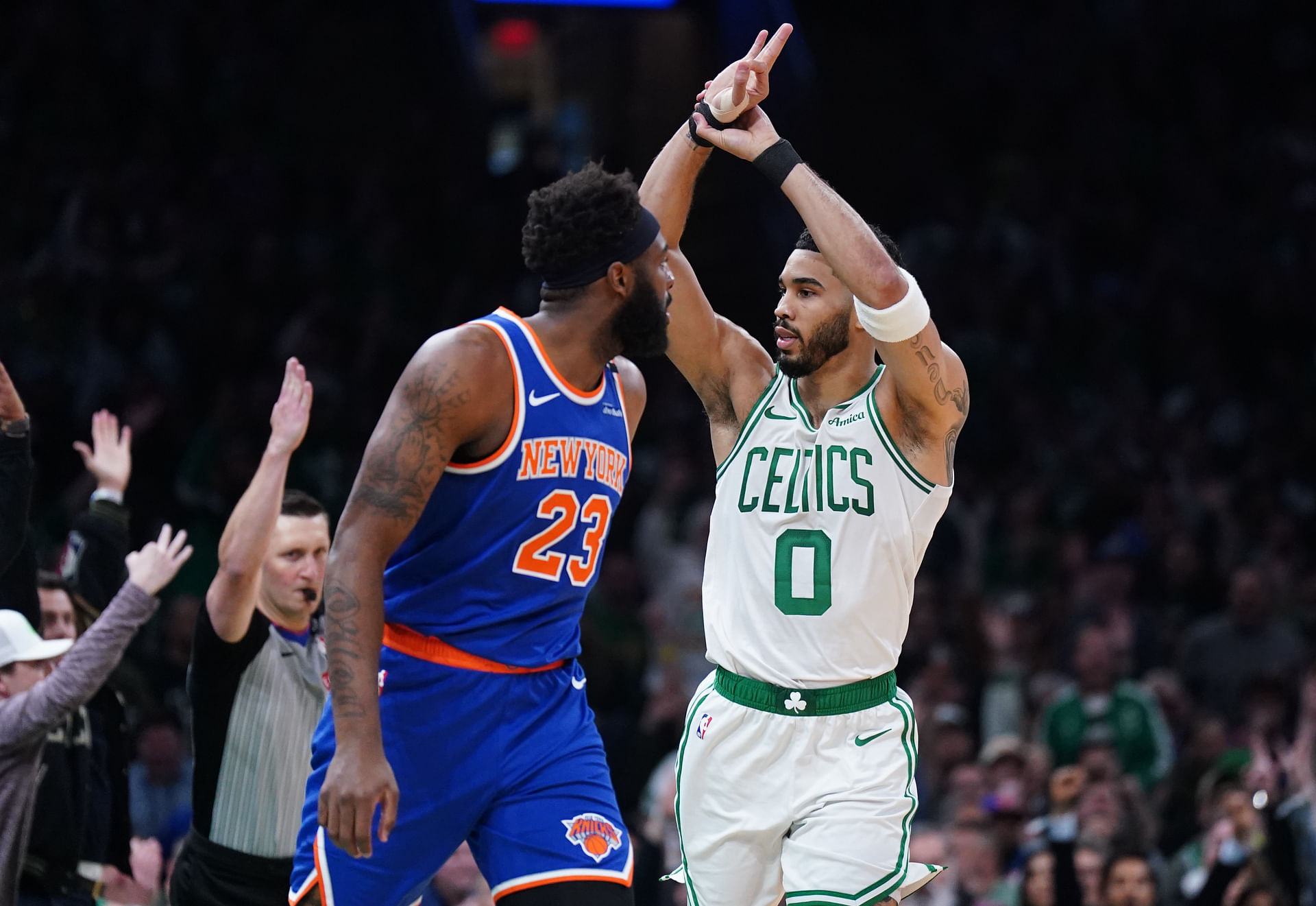 NBA: Playoffs-New York Knicks at Boston Celtics - Source: Imagn