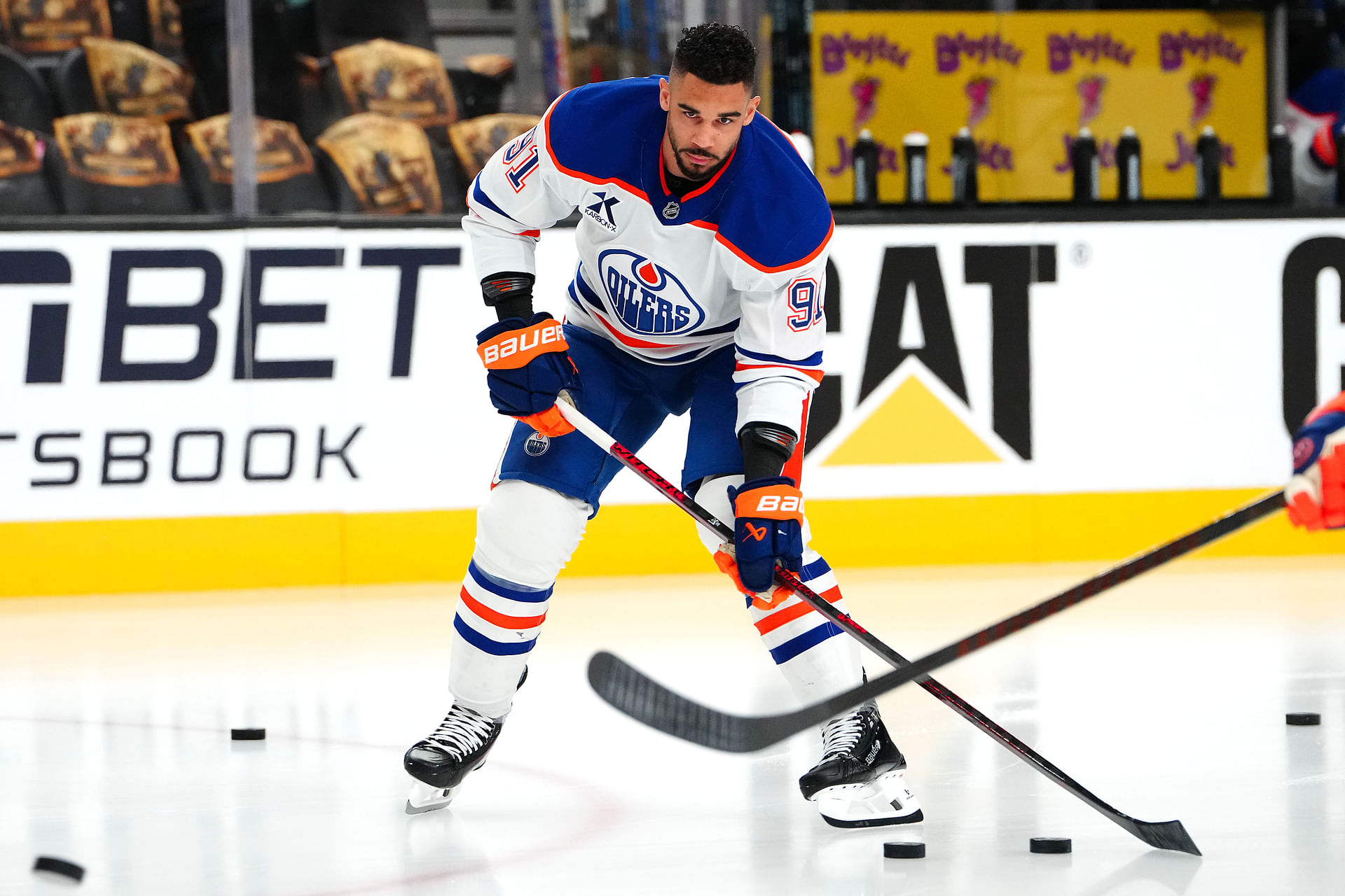 NHL: Stanley Cup Playoffs-Edmonton Oilers at Vegas Golden Knights - Source: Imagn