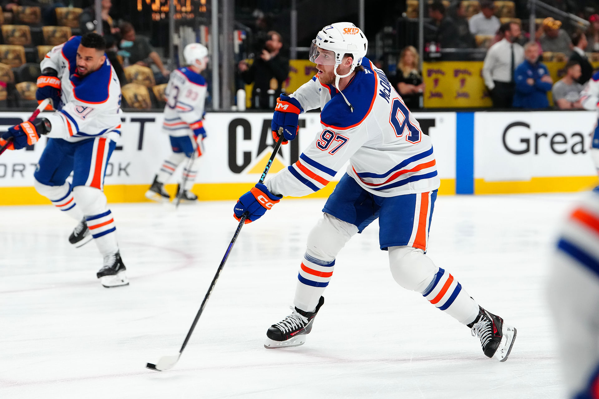 NHL: Stanley Cup Playoffs-Edmonton Oilers at Vegas Golden Knights - Source: Imagn
