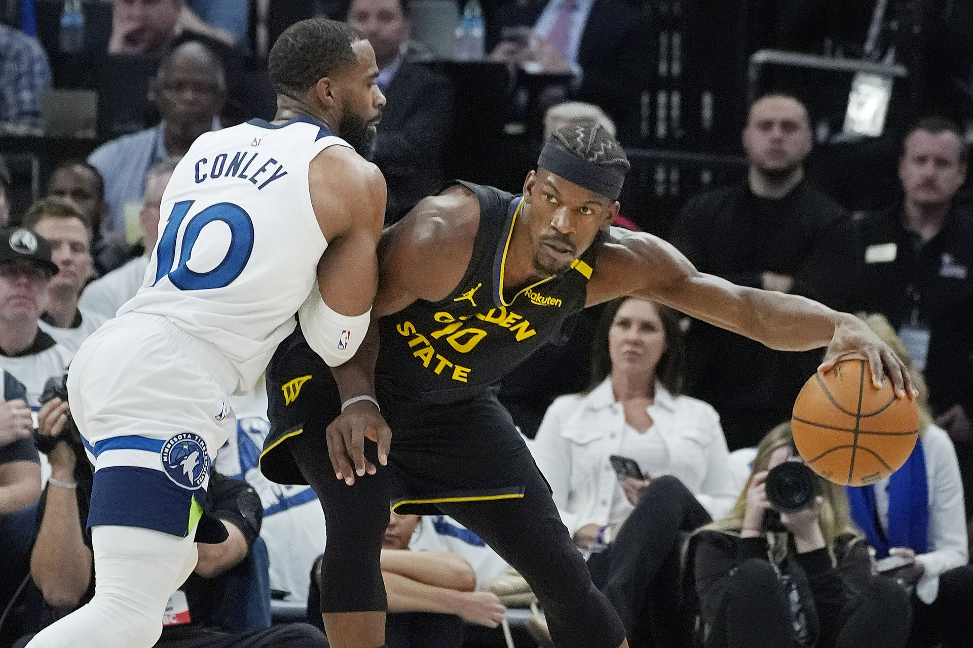NBA: Playoffs-Golden State Warriors at Minnesota Timberwolves - Source: Imagn