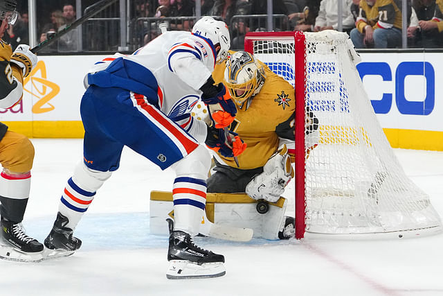 NHL: Stanley Cup Playoffs-Edmonton Oilers at Vegas Golden Knights - Source: Imagn