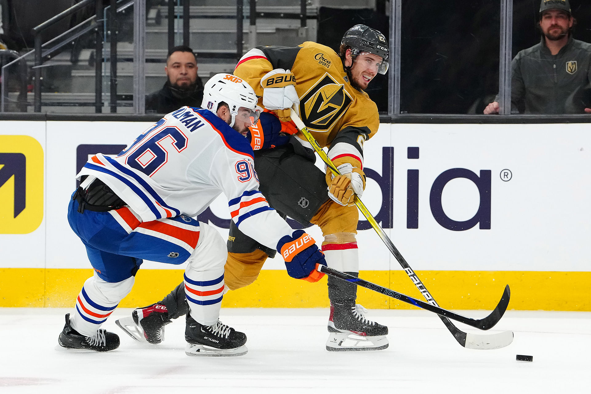 NHL: Stanley Cup Playoffs-Edmonton Oilers at Vegas Golden Knights - Source: Imagn