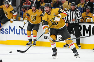 $76,000,000 Golden Knights captain makes his thoughts extremely clear on Viktor Arvidsson's no-penalty call hit on Brayden McNabb