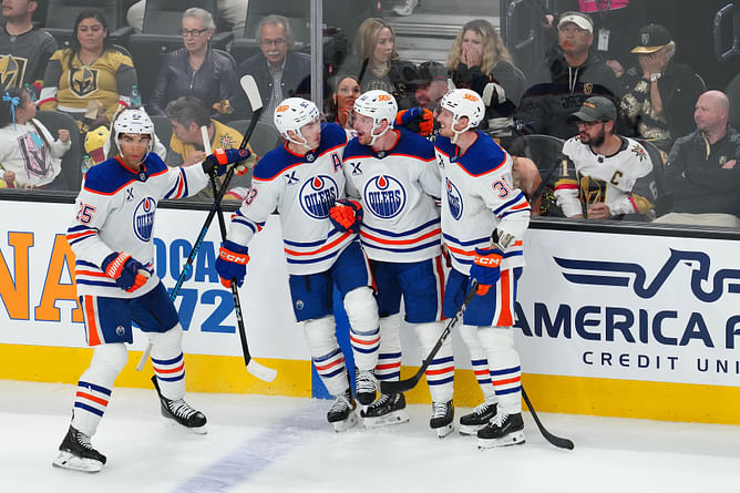 Oilers' Zach Hyman, Calvin Pickard, Kris Knoblauch praise John Klingberg's performance in historic comeback win over Knights