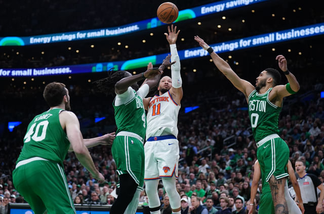 New York Knicks vs Boston Celtics game player stats and box