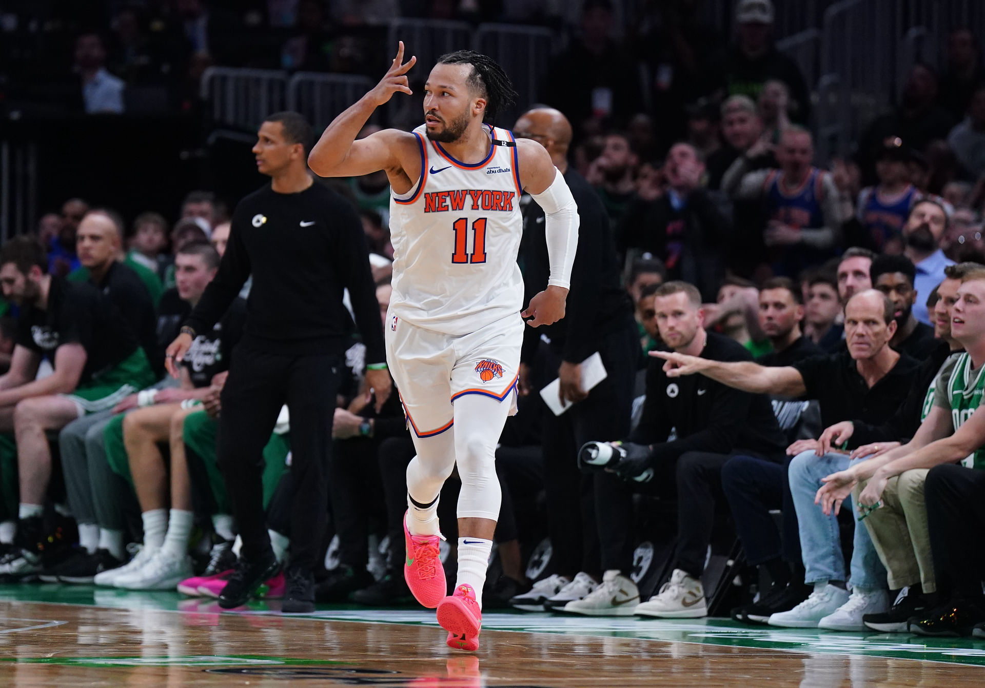 NBA: Playoffs-New York Knicks at Boston Celtics - Source: Imagn