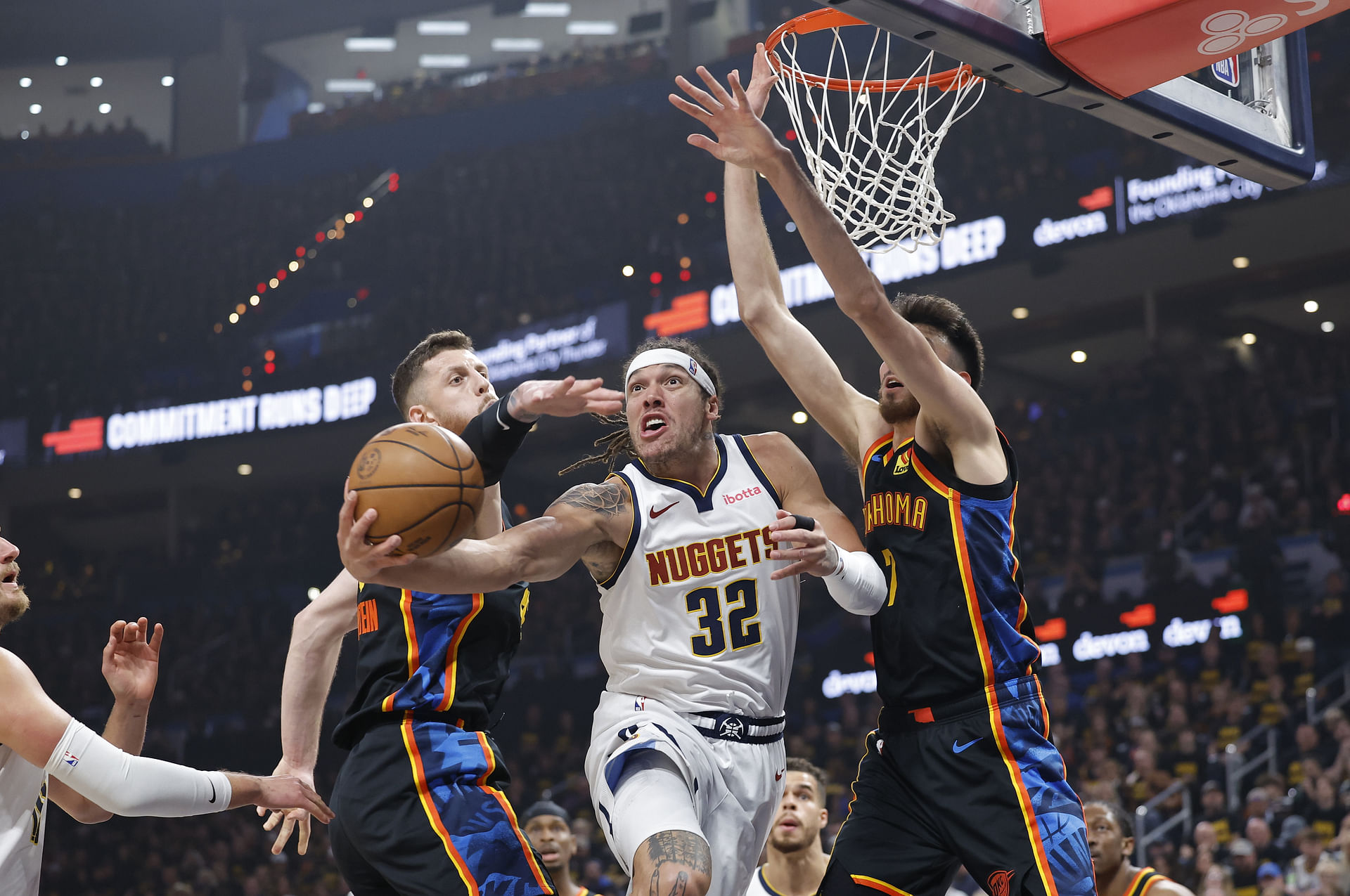 NBA: Playoffs-Denver Nuggets at Oklahoma City Thunder - Source: Imagn