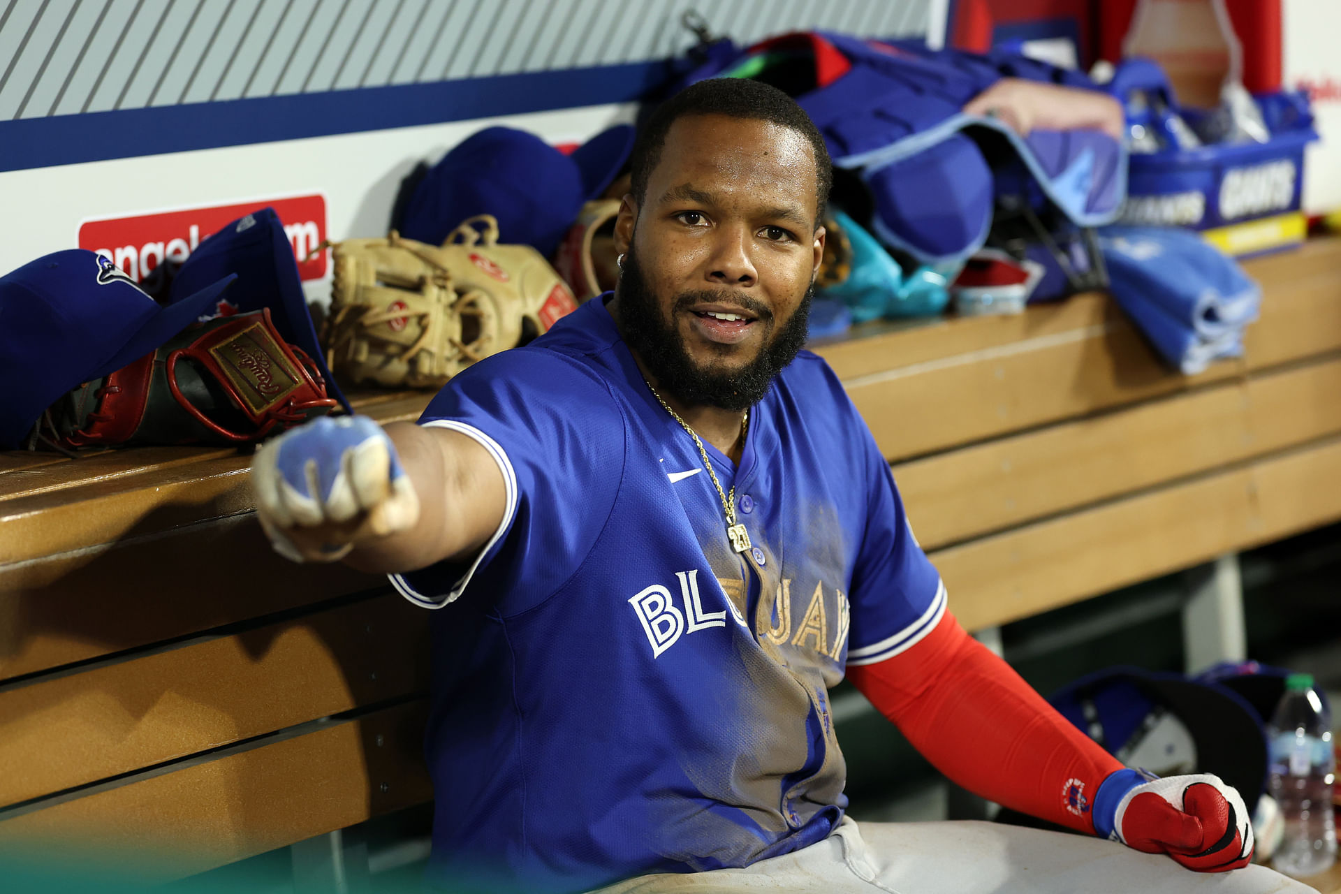 MLB: Toronto Blue Jays at Los Angeles Angels - Source: Imagn