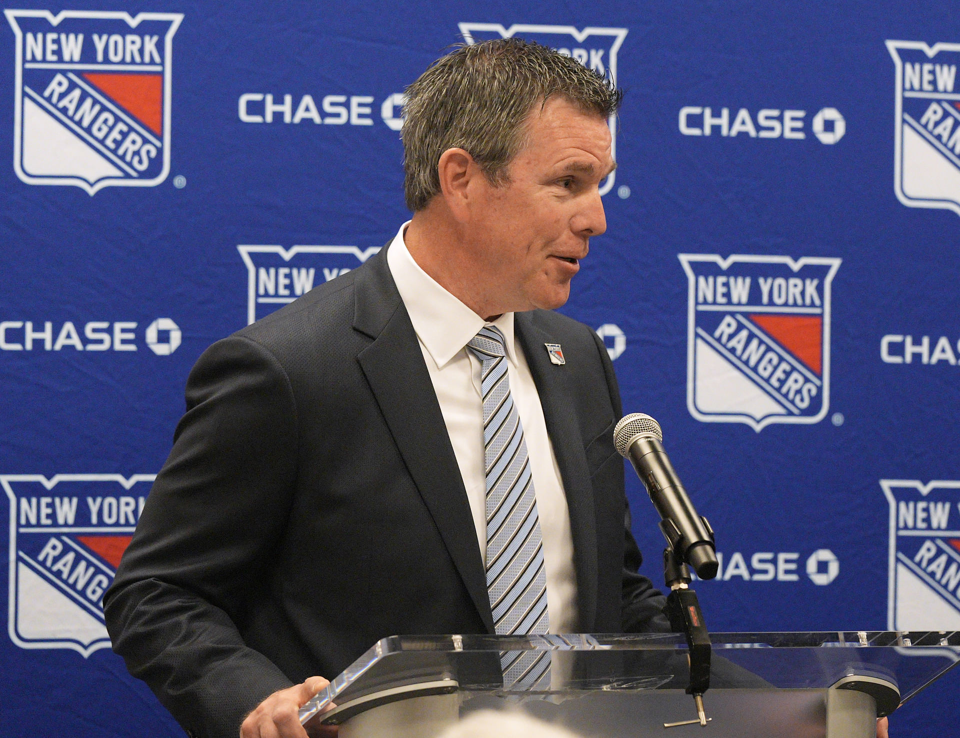 NHL: New York Rangers - Press Conference - Source: Imagn