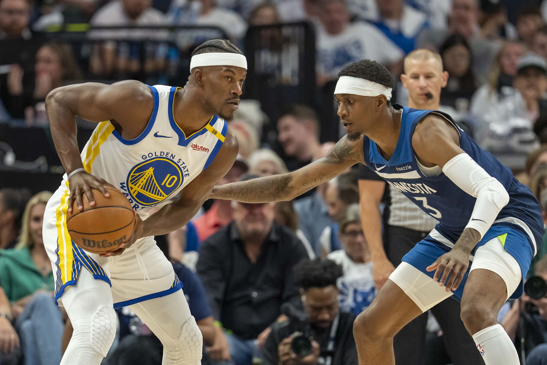 NBA: Playoffs-Golden State Warriors at Minnesota Timberwolves - Source: Imagn