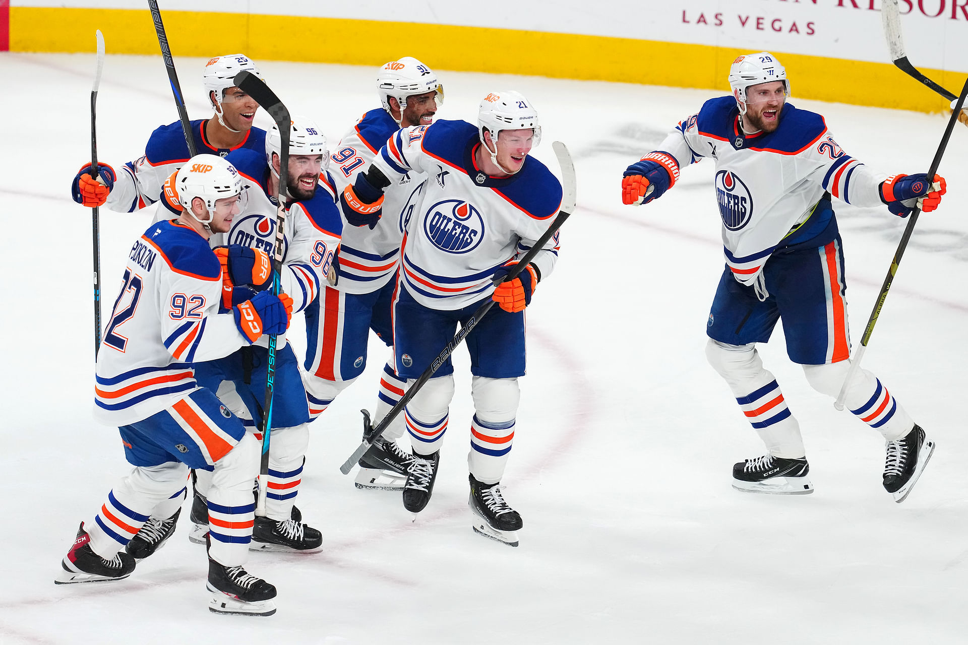 NHL: Stanley Cup Playoffs-Edmonton Oilers at Vegas Golden Knights - Source: Imagn