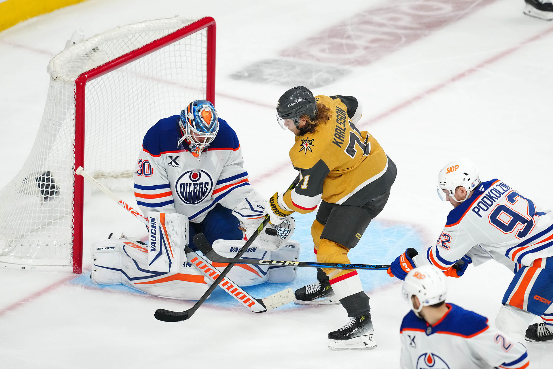 NHL: Stanley Cup Playoffs-Edmonton Oilers at Vegas Golden Knights - Source: Imagn