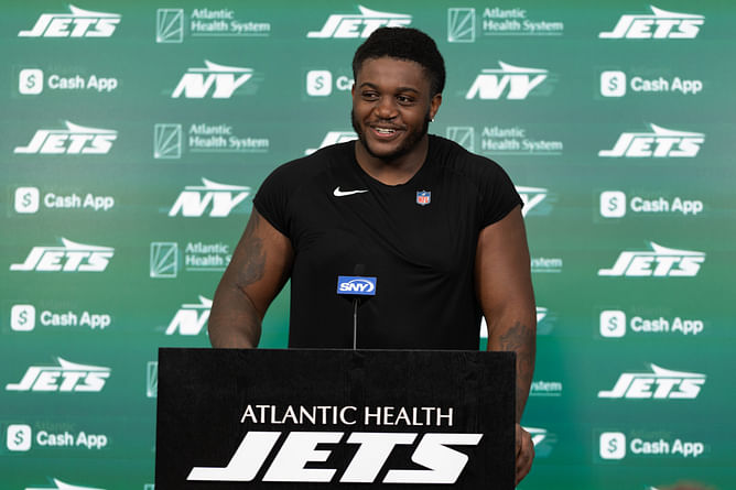 "I looked at all them zeroes": Jets' Armand Membou shares hilarious take about his $31,900,000 rookie contract