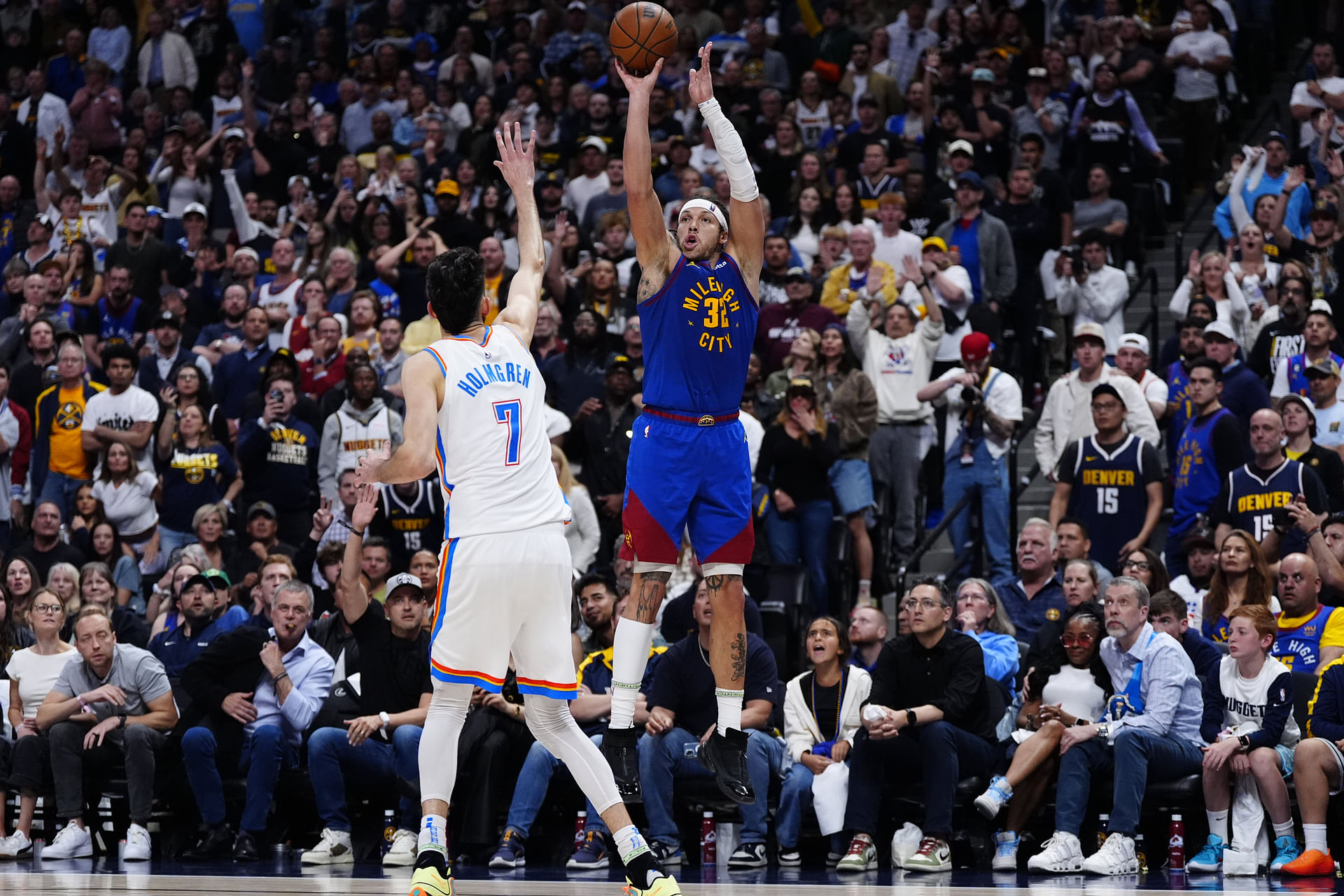 NBA: Playoffs-Oklahoma City Thunder at Denver Nuggets - Source: Imagn