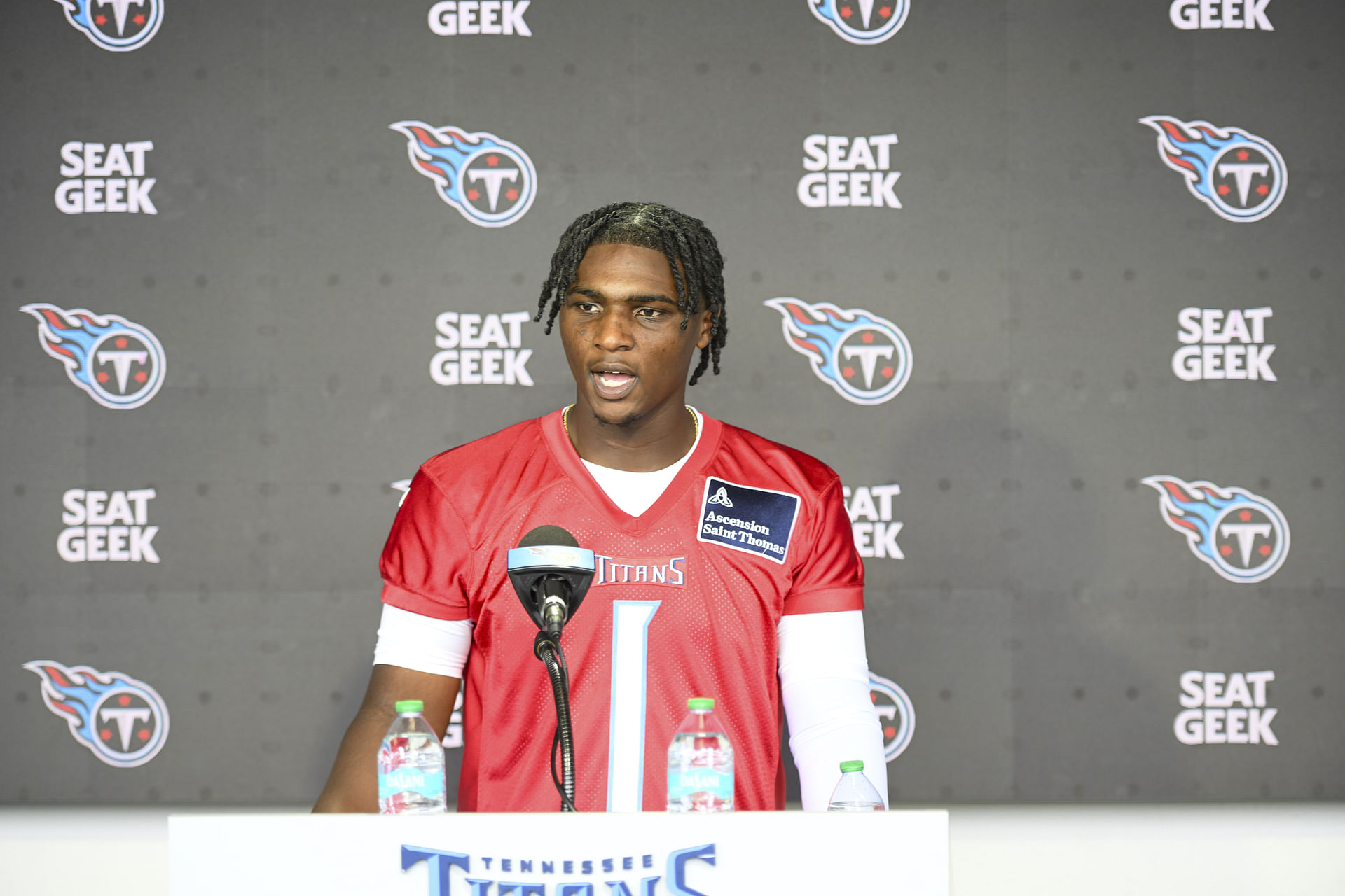 NFL: Tennessee Titans Rookie Minicamp - Source: Imagn