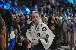 Caitlin Clark turns heads with courtside elegance as Pacers massacre Cavaliers in Game 4