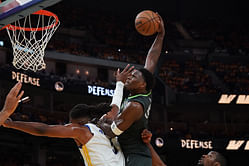 "This is the ANT we know holy sht": NBA fans stunned as Anthony Edwards unleashes vicious poster dunk on $22,500,000 Warriors vet