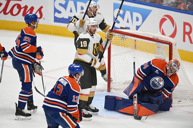 NHL: Stanley Cup Playoffs-Vegas Golden Knights at Edmonton Oilers - Source: Imagn