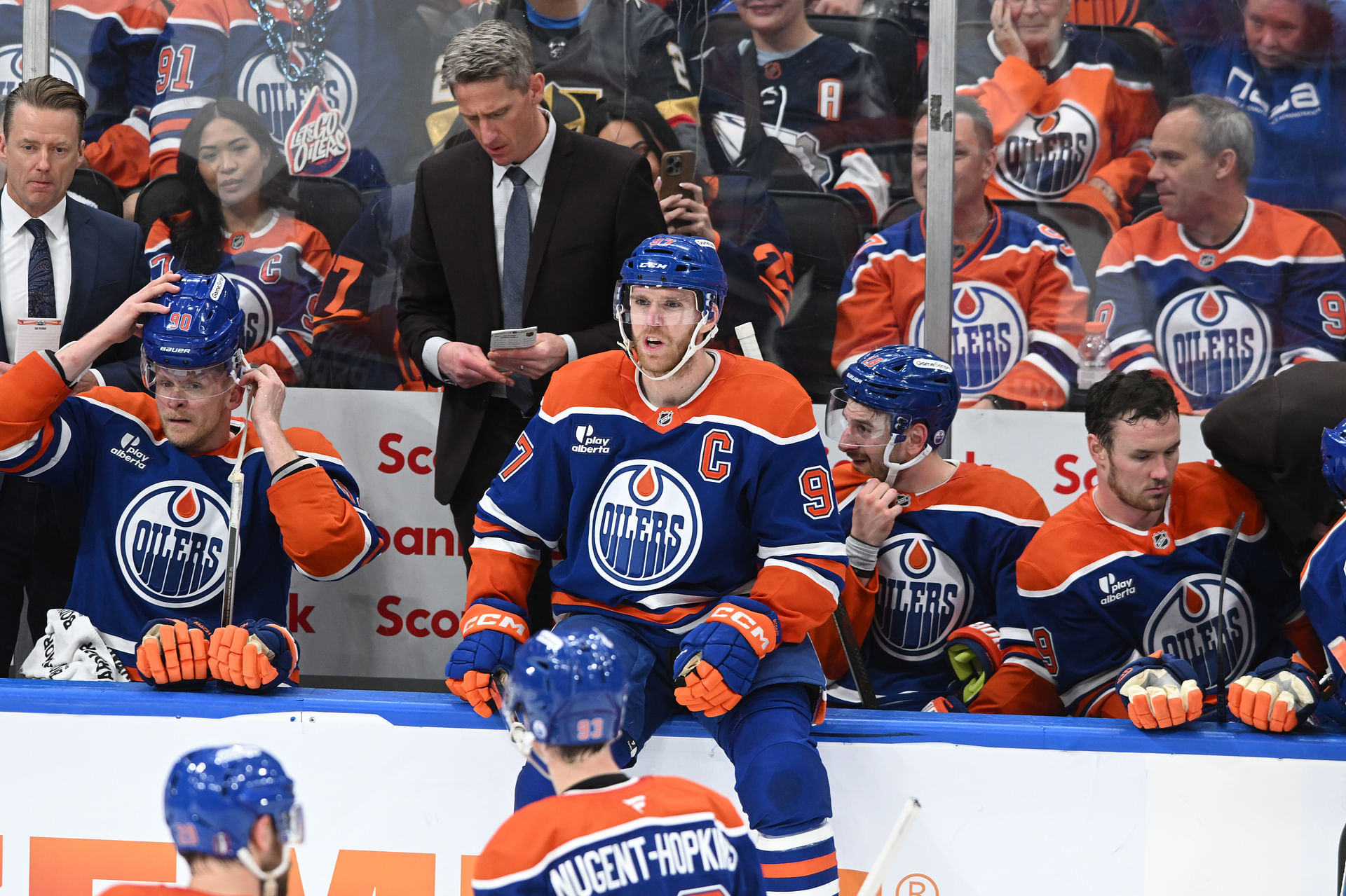 NHL: Stanley Cup Playoffs-Vegas Golden Knights at Edmonton Oilers - Source: Imagn