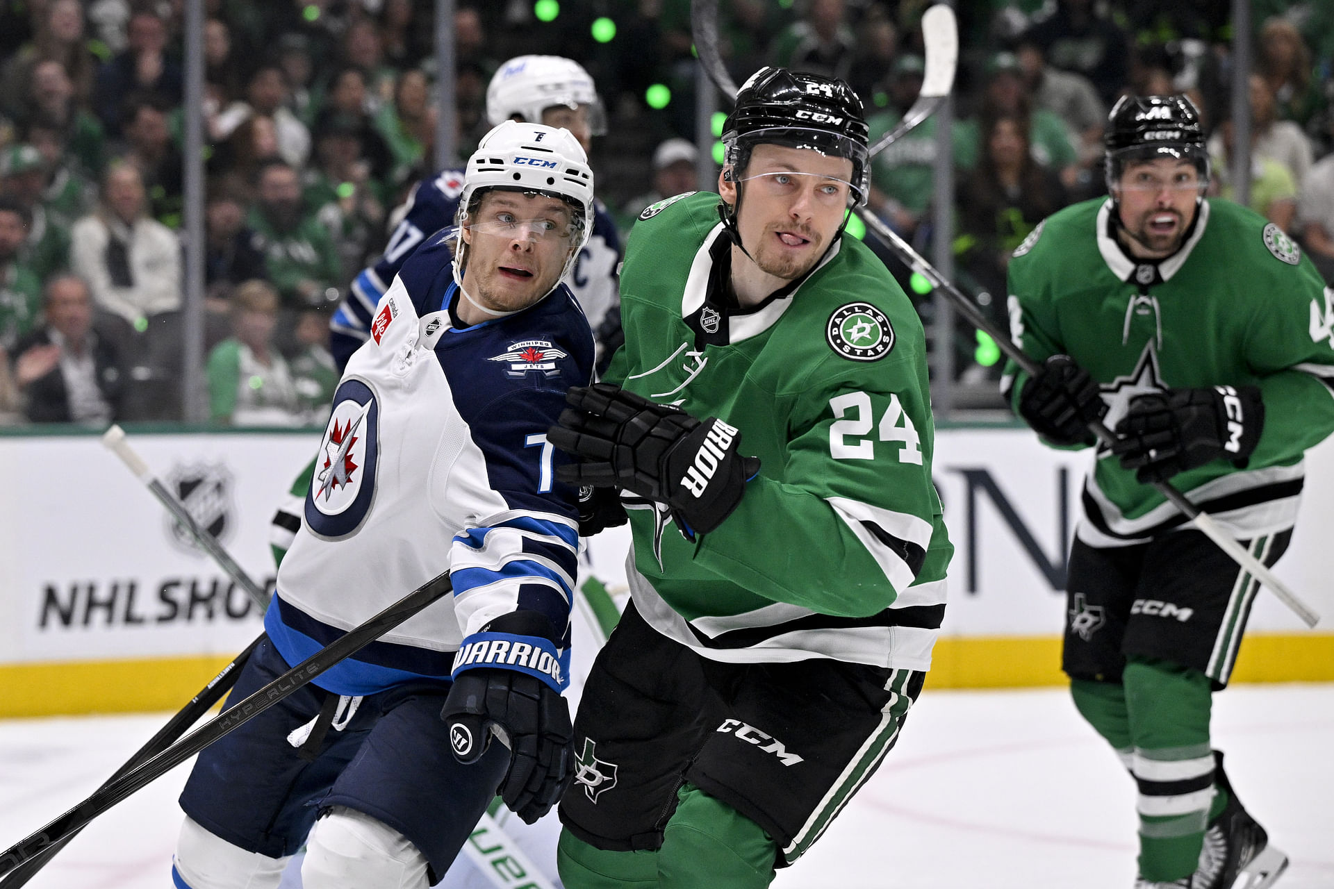 NHL: Stanley Cup Playoffs-Winnipeg Jets at Dallas Stars - Source: Imagn