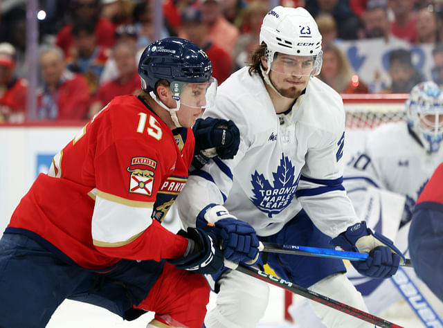 NHL: Stanley Cup Playoffs-Toronto Maple Leafs at Florida Panthers - Source: Imagn