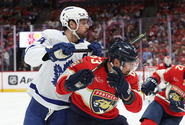 NHL: Stanley Cup Playoffs-Toronto Maple Leafs at Florida Panthers - Source: Imagn