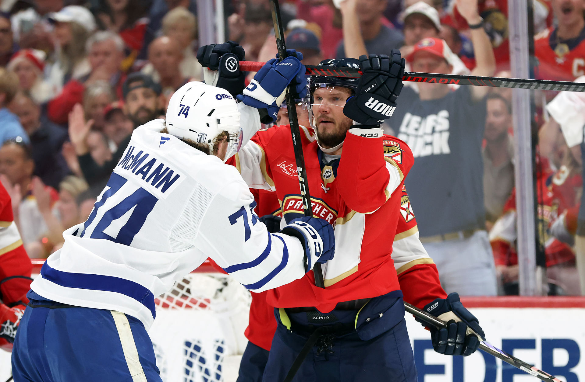 NHL: Stanley Cup Playoffs-Toronto Maple Leafs at Florida Panthers - Source: Imagn