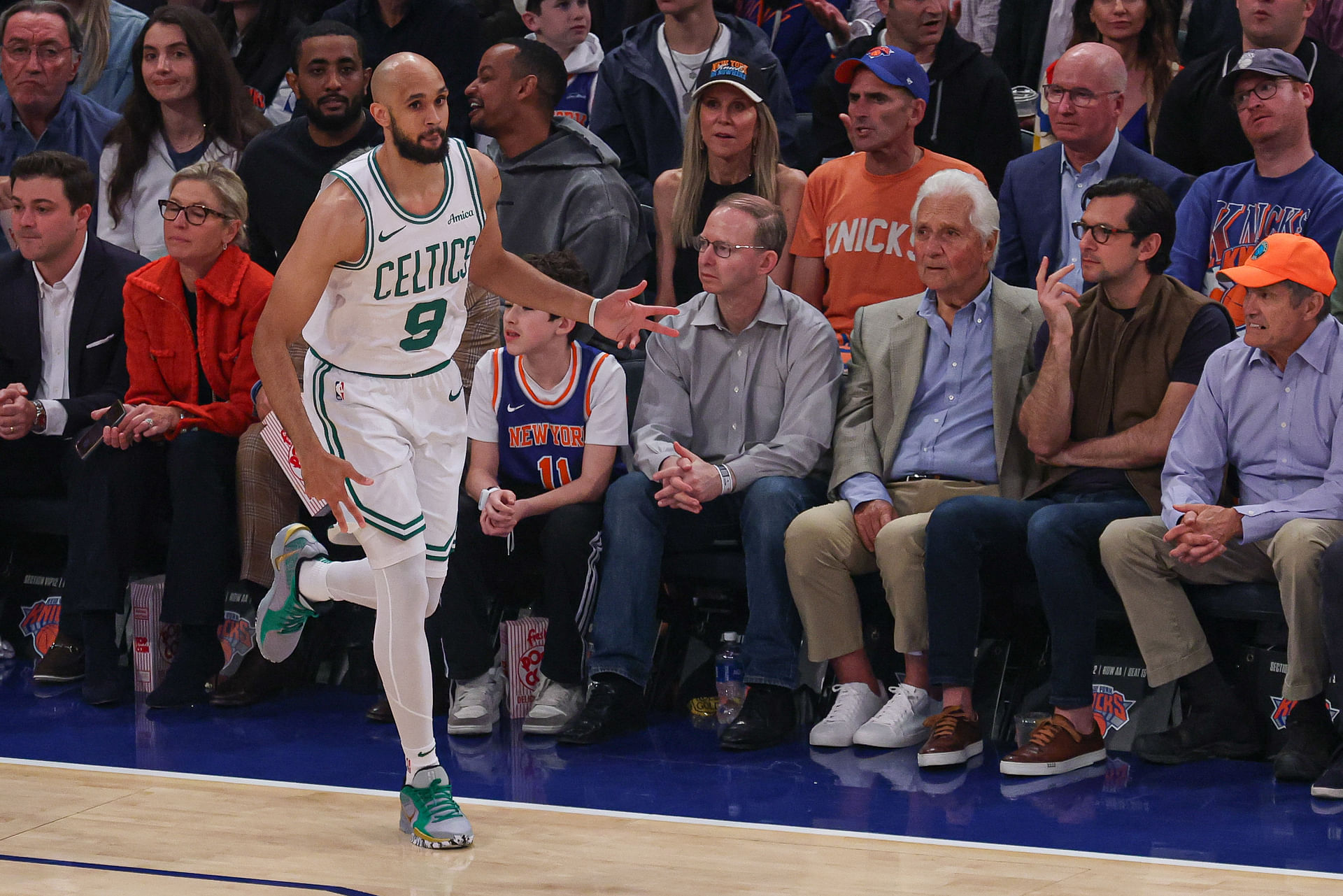 NBA: Playoffs-Boston Celtics at New York Knicks - Source: Imagn