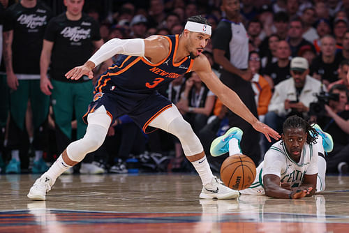 NBA: Playoffs-Boston Celtics at New York Knicks - Source: Imagn