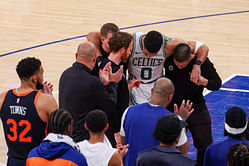 Karl-Anthony Towns' tear-jerking reaction to Jayson Tatum's potential Achilles injury melts heart: "Prayed to my mother to put protection"