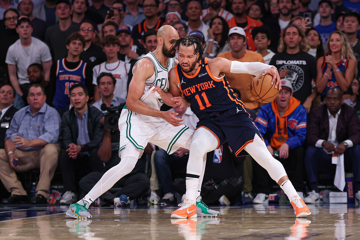 New York City mayor Eric Adams drops two-word reaction disparaging Boston after Knicks lose Game 5: "Buck Foston"