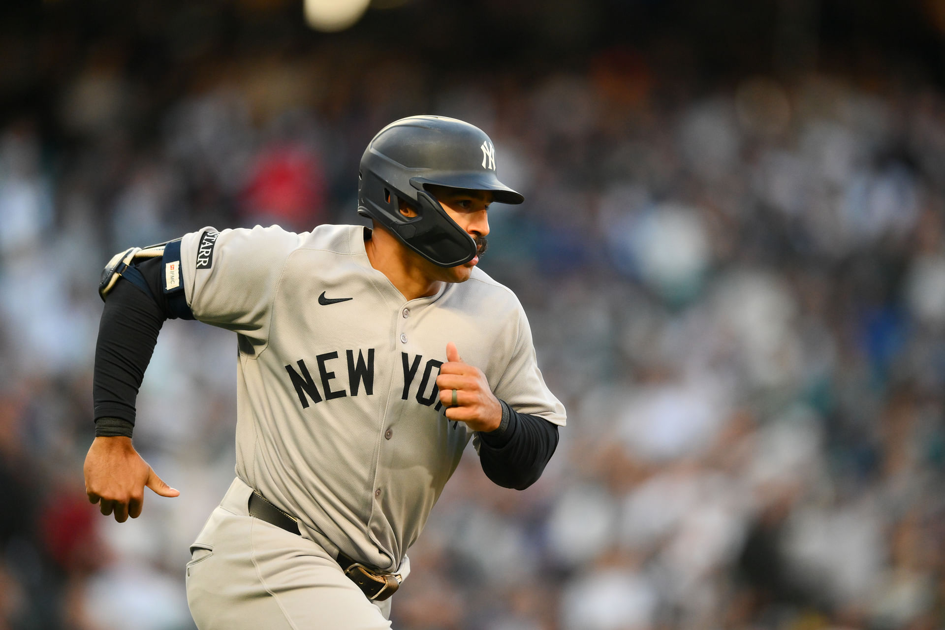 Trent Grisham might leave the yard tonight - Source: Imagn