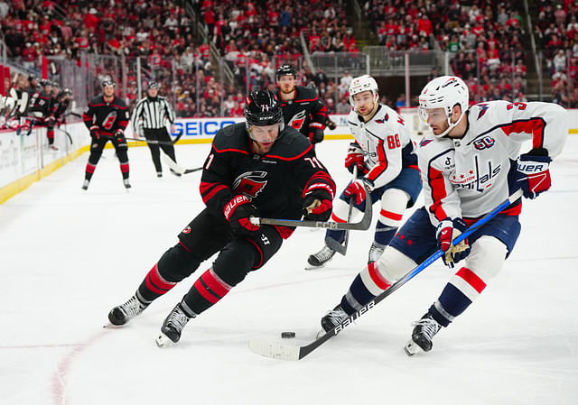 NHL: Stanley Cup Playoffs-Washington Capitals at Carolina Hurricanes - Source: Imagn