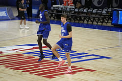 "Bronny James getting more coverage than this guy" - NBA fans react to Cooper Flagg's standout NBA combine workout footage
