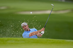 Bryson DeChambeau covers 9 holes at Quail Hollow Country Club ahead of the PGA Championship