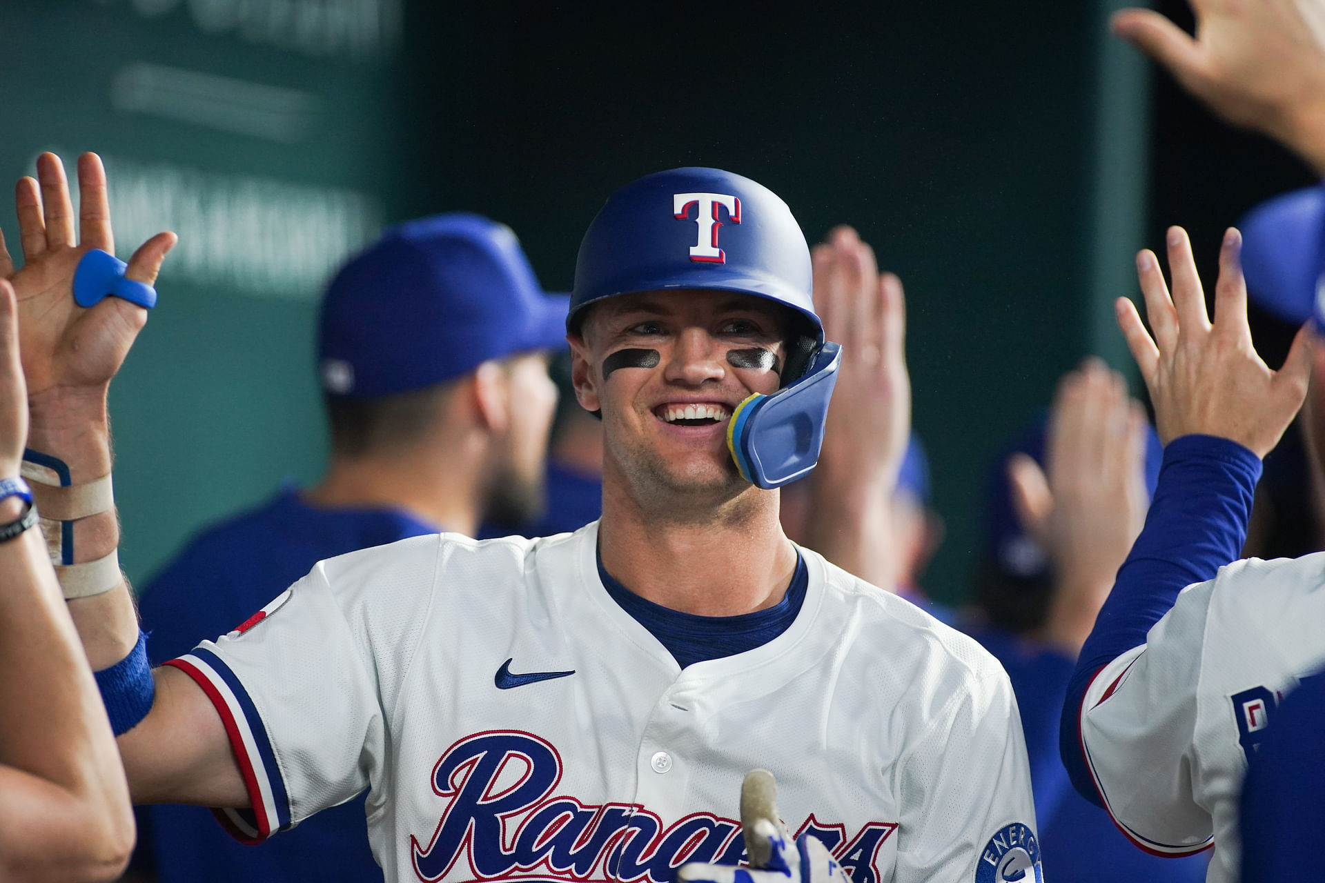 Josh Jung could be a good budget pick today - Source: Imagn