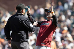 WATCH: Diamondbacks manager Torey Lovullo’s ejection takes dramatic turn with umpires