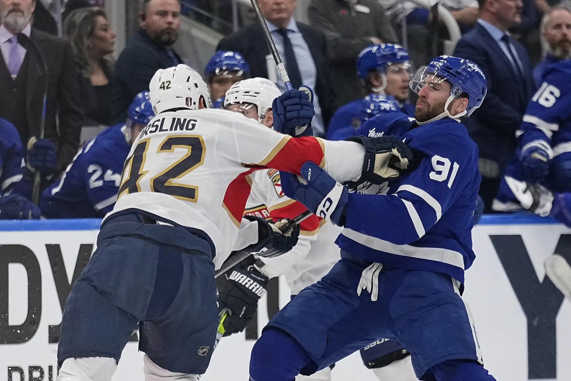 The Florida Panthers will be looking for the 2024 Gustav Forsling to step up - Source: Imagn