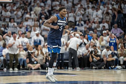 What happened to Anthony Edwards? Timberwolves superstar limps to locker room after injury blow in Game 1 vs OKC Thunder