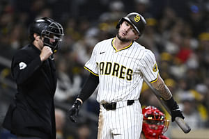 Jackson Merrill makes feelings known after Mariners sweep Padres in Vedder Cup
