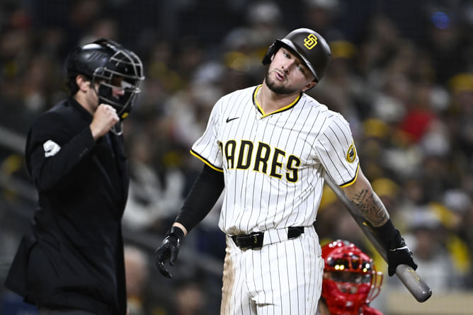 Jackson Merrill makes feelings known after Mariners sweep Padres in Vedder Cup