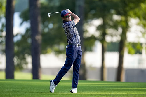 Rickie Fowler at the 2025 PGA Championship - First Round (Source: Imagn)