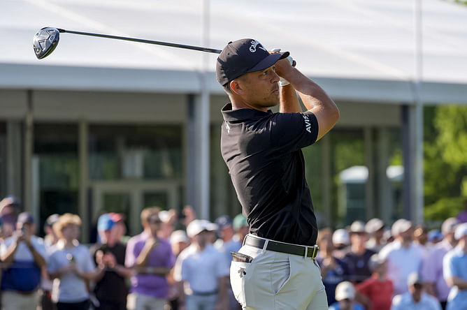 How did Xander Schauffele do in Round 1 of the 2025 PGA Championship?