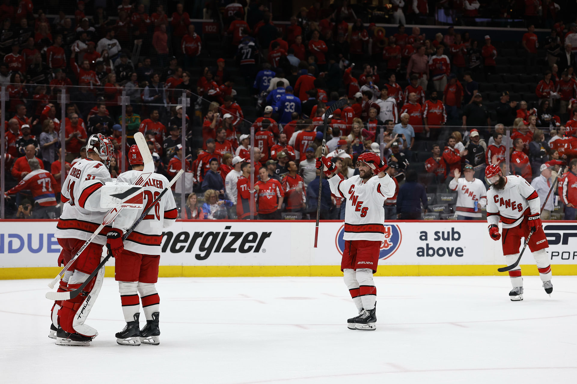 NHL: Stanley Cup Playoffs-Carolina Hurricanes at Washington Capitals - Source: Imagn