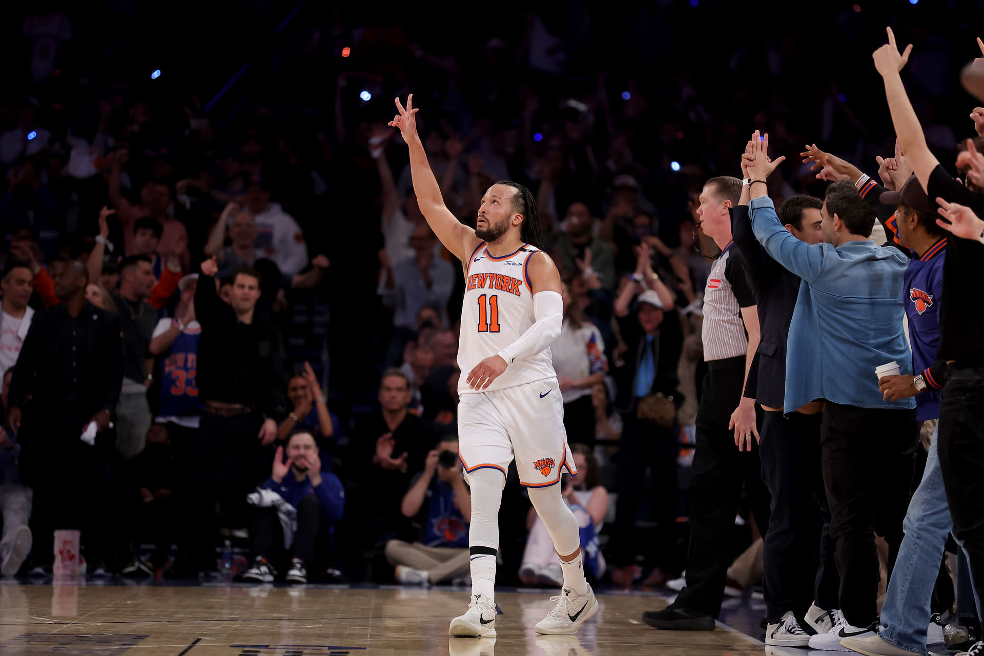 The city of New York will honor the Knicks in a different way (Image Source: IMAGN)
