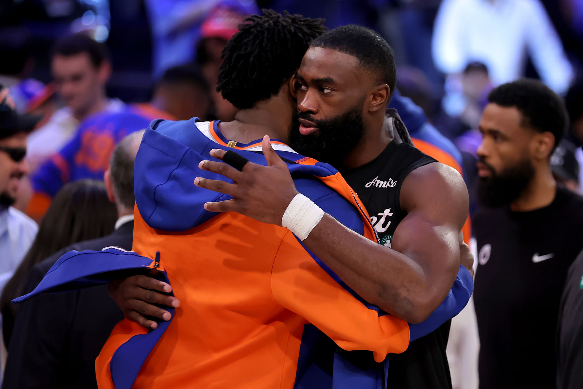 NBA: Playoffs-Boston Celtics at New York Knicks - Source: Imagn