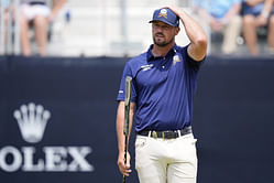 WATCH: Bryson DeChambeau hilariously punches himself after PGA Championship loss