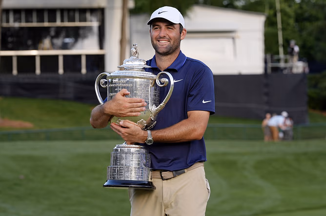 Scottie Scheffler has a 5-word message for his chiropractor of over 15 years