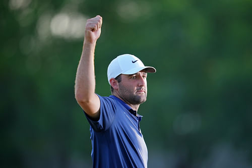 Scheffler at the 2025 PGA Championship - Final Round - Source: Imagn